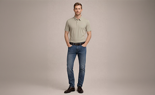 Seamless technology polo